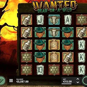 Wanted Dead or a Wild slot at SpinGranny casino